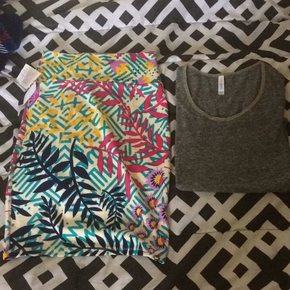 Lularoe Cassie and Classic Tee